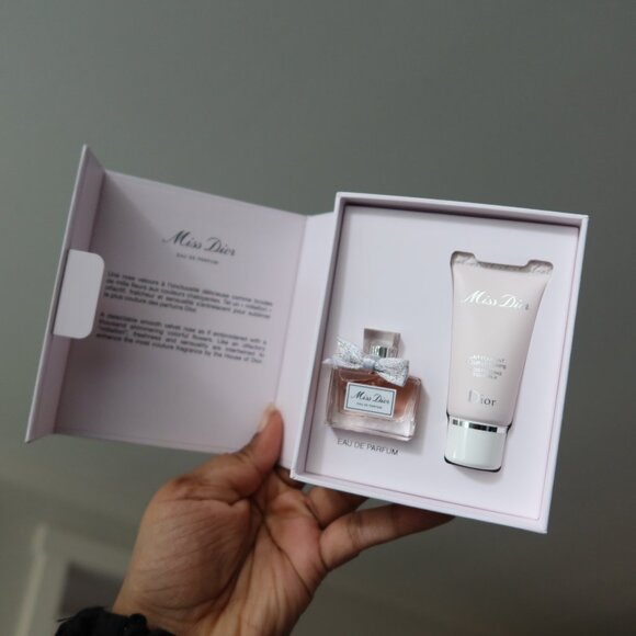 Mini Miss Dior 0.17 Perfume & Body Milk Set - Picture 5 of 6